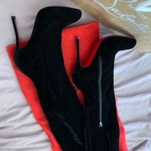 Christian Louboutin Thigh High Booties
